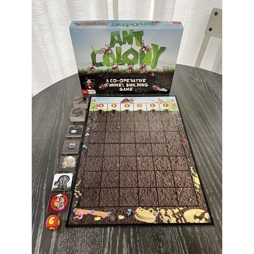 Ant Colony Board Game A Co-operative Tunnel Building Game 2017 Outset Media